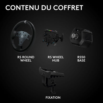 Volant LOGITECH G RS50 System Direct Drive pour PS/PC