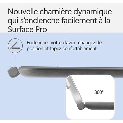Clavier MICROSOFT Surface Pro 12'' Ardoise