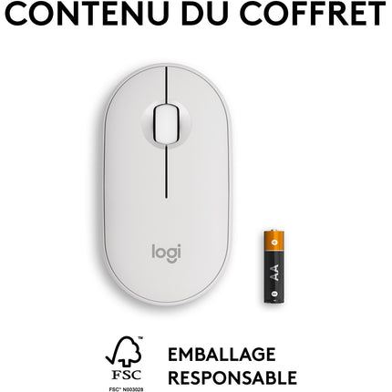 Souris sans fil LOGITECH Pebble 2 M350s Graphite