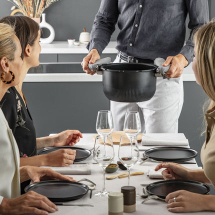 Autocuiseur SEB cocotte 3 en 1 TEMPO 6L noir