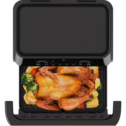 Friteuse sans huile ESSENTIELB EAF5 ,Noir, Flex Megazone XXL 11L