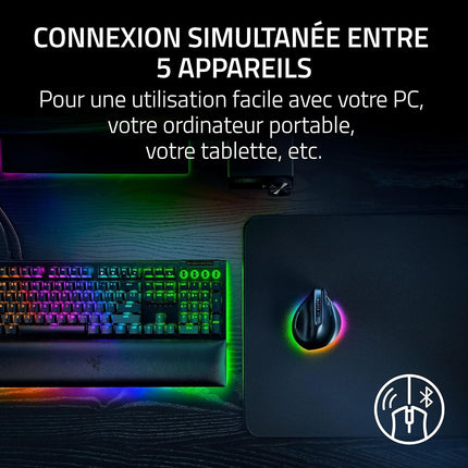 Souris Gamer Sans Fil RAZER PRO CLICK V2 VERTICAL NOIR