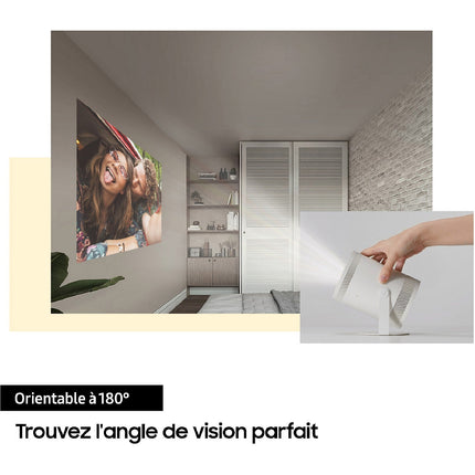 Mini vidéoprojecteur SAMSUNG The Freestyle LFF3 - Pack 6 mois CANAL+ inclus