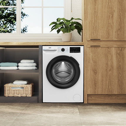Lave linge hublot BEKO BM3WFT412411B