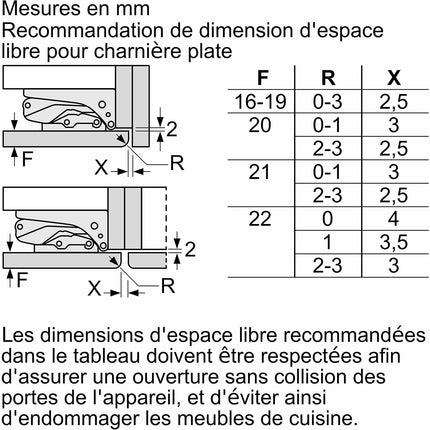 Congélateur encastrable SIEMENS GI11VADE0, iQ500, lowFrost