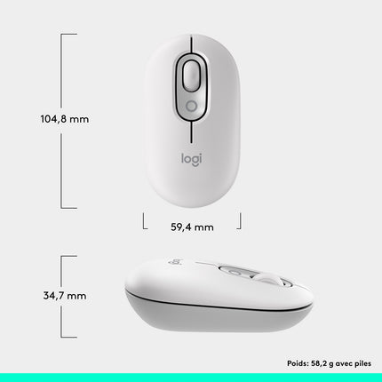 Souris sans fil LOGITECH POP Mouse