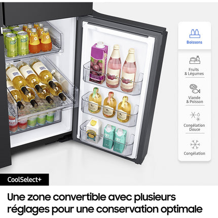 Réfrigérateur multi portes SAMSUNG RF65DG9H0ESR family hub