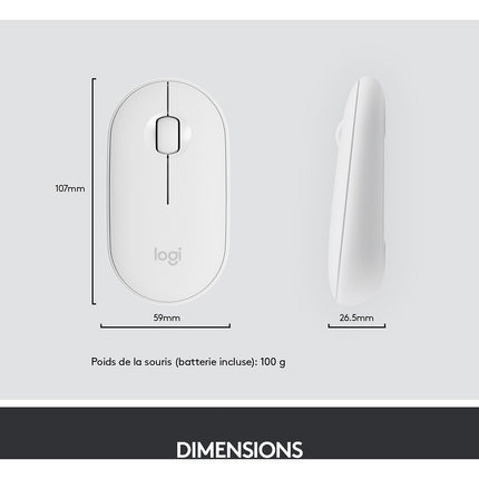 Clavier + Souris LOGITECH MK470 Graphite