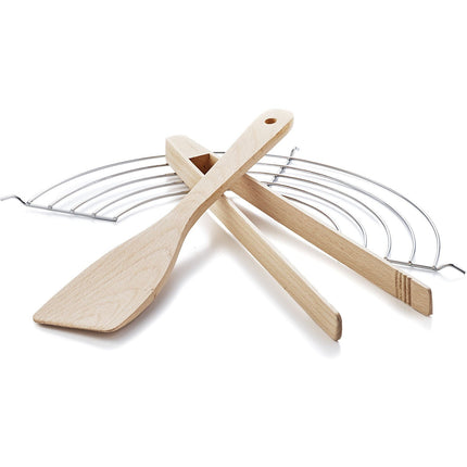 Wok et fondue LAGRANGE Wok et Fondue Bois clair 349019