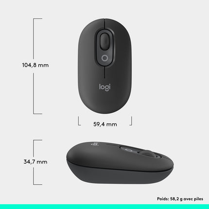 Souris sans fil LOGITECH POP Mouse