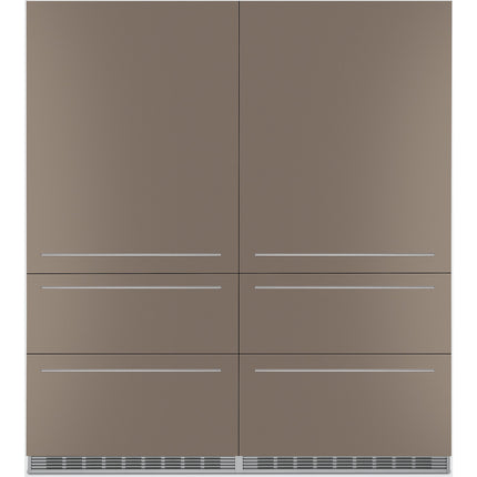 Accessoire entretien froid LIEBHERR 3 poignees inox ECBN5066