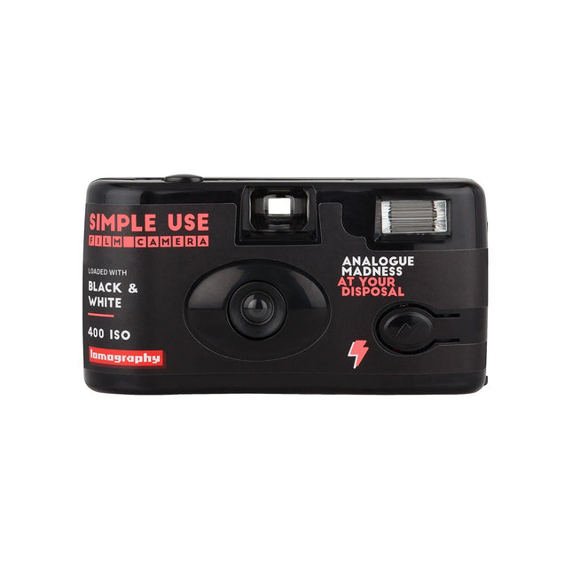 Appareil photo Compact LOMOGRAPHY Simple Use Noir et Blanc 400 ISO