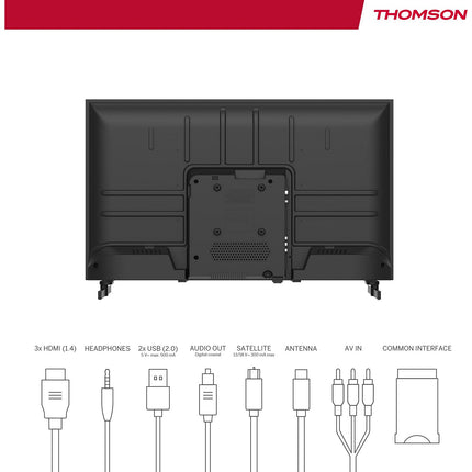 TV LED THOMSON 32HD2S13 - 32 pouces - ( 80 cm )