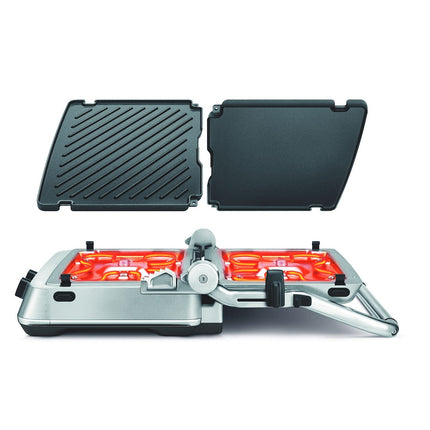 Grille-viande SAGE APPLIANCES SGR700BSS4EEU1 inox 2 zones de cuisson, plaques amovibles, 33x25 cm