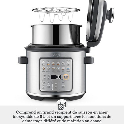 Multicuiseur SAGE APPLIANCES SPR680BSS2EEU1- The Fast Slow Go