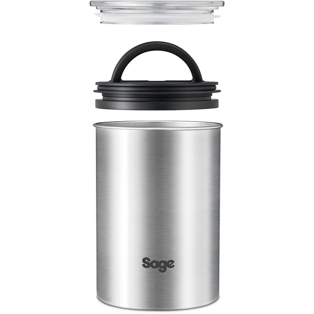 Boite à café SAGE conservation sous vide acier inox