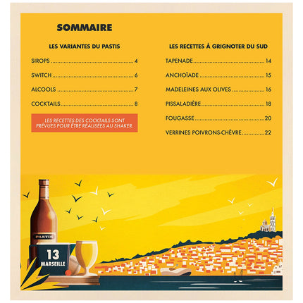 Coffret cuisine HACHETTE Un pastis à Marseille