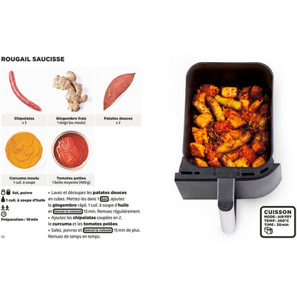 Livre de cuisine HACHETTE Simplissime Airfryer Ninja 1 plat
