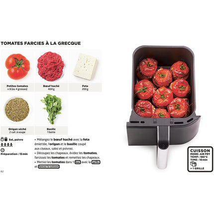 Livre de cuisine HACHETTE Simplissime Airfryer Ninja 1 plat
