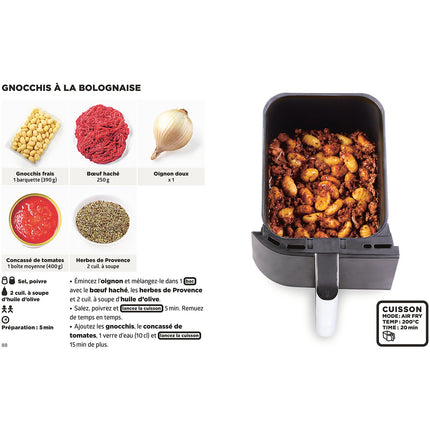 Livre de cuisine HACHETTE Simplissime Airfryer Ninja 1 plat