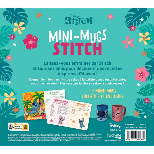Coffret cuisine HACHETTE mini-mugs Stitch