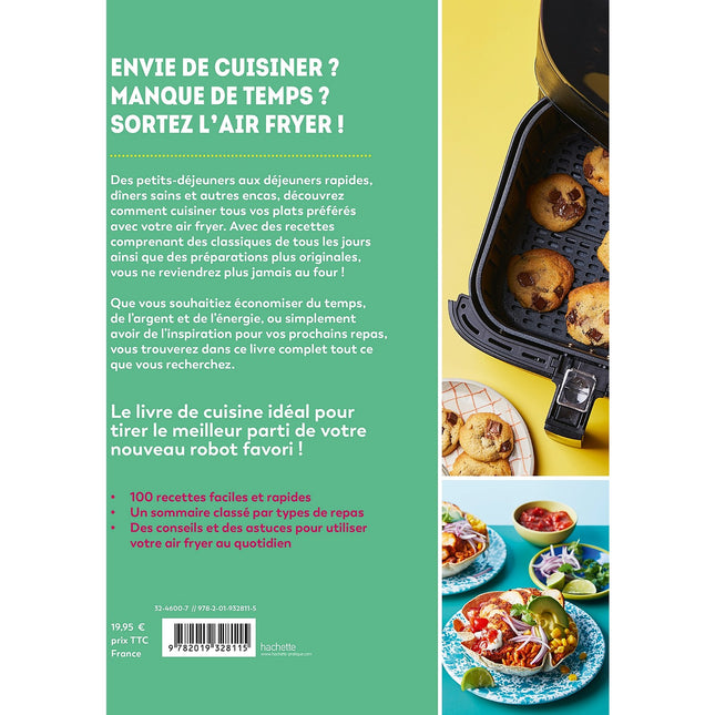 Livre de cuisine HACHETTE Je cuisine tout avec mon airfryer