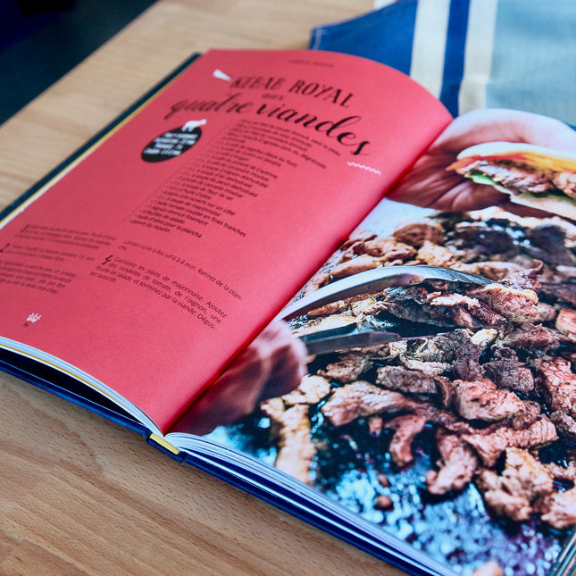 Livre de cuisine LE MARQUIER incroyable plancha LAROUSSE