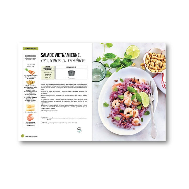 Livre de cuisine LAROUSSE Recettes express avec Thermomix