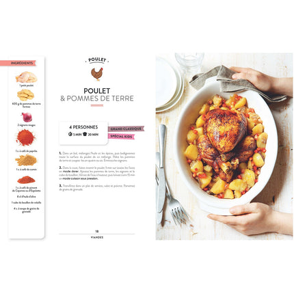 Livre de cuisine DESSAIN ET TOLRA Plats du soir avec Cookeo