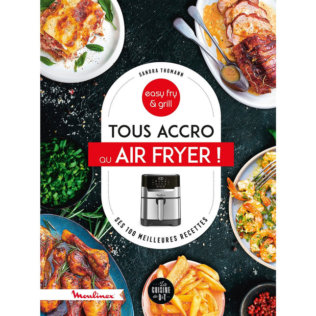 Livre de cuisine DESSAIN ET TOLRA Tous accro au Air Fryer