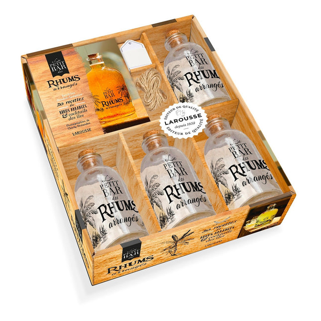 Coffret HACHETTE Le petit bar des rhums arranges