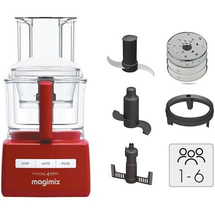 Robot multifonction MAGIMIX CS4200 XL Chrome Mat 18471F