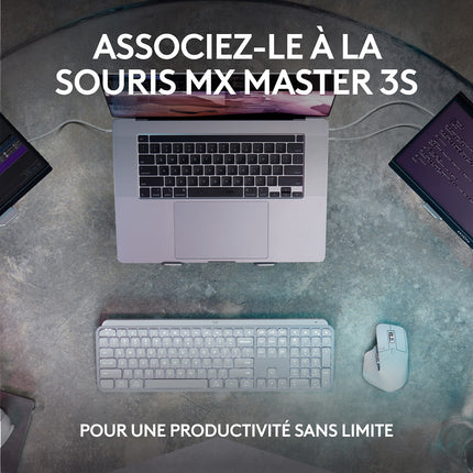 Clavier sans fil LOGITECH MX Keys S Silencieux