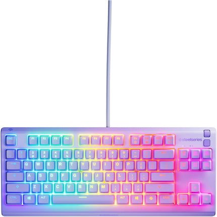 Clavier gamer STEELSERIES Apex 3 TKL Lavande