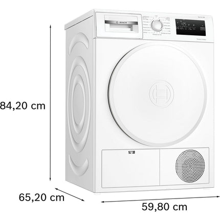 Sèche linge pompe à chaleur BOSCH WTH8300DFR, Série 4, Express 40 min