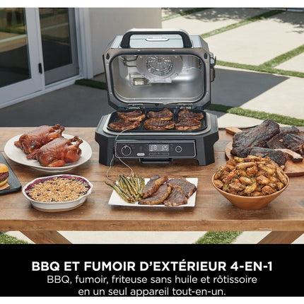 Barbecue électrique NINJA Woodfire OG850EU Pro XL 50x40 cm