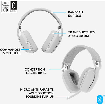 Micro-casque LOGITECH Zone Vibe 100