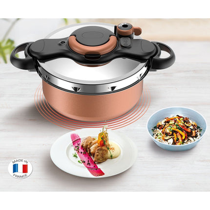 Autocuiseur SEB ClipsoMinut Duo Copper 5L P4705101