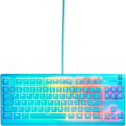 Clavier gamer STEELSERIES Apex 3 TKL Aqua - FR