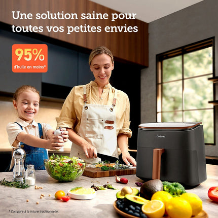 Friteuse sans huile COSORI KOSP0019EUN TurboBlaze chef édition