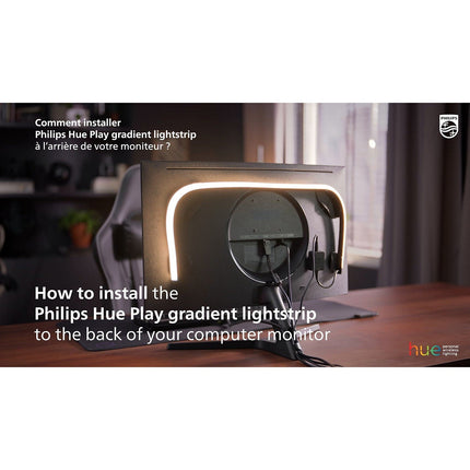 Bandeau LED PHILIPS HUE W&C Play gradient PC 24-27