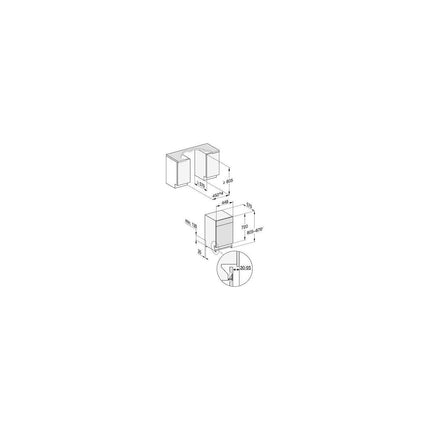 Lave vaisselle encastrable MIELE G 5540 SCi IN