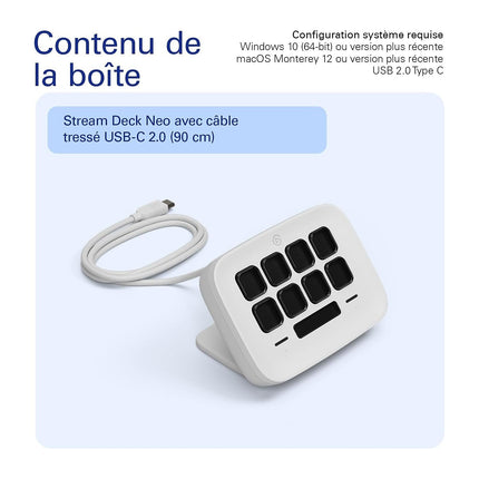 Boitier de contrôle ELGATO Stream Deck Neo