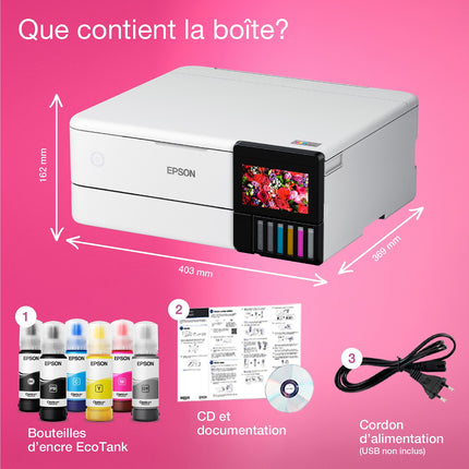Imprimante jet d'encre EPSON EcoTank