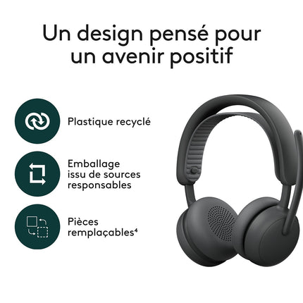 Micro-casque LOGITECH Zone Wireless 2 GRAPHITE