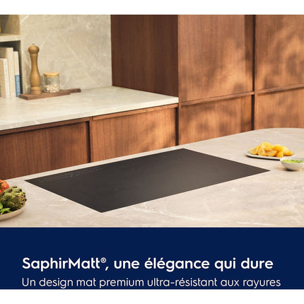 Plaque induction ELECTROLUX EIS62356IZ SaphirMatt SenseBoil Verre Anti-rayures 3 foyers