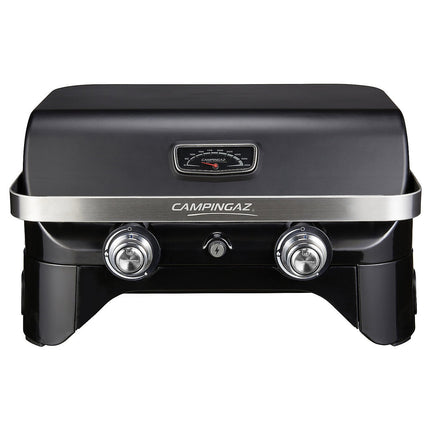 Barbecue gaz CAMPINGAZ Attitude LX noir 2 brûleurs à poser, 58x36 cm