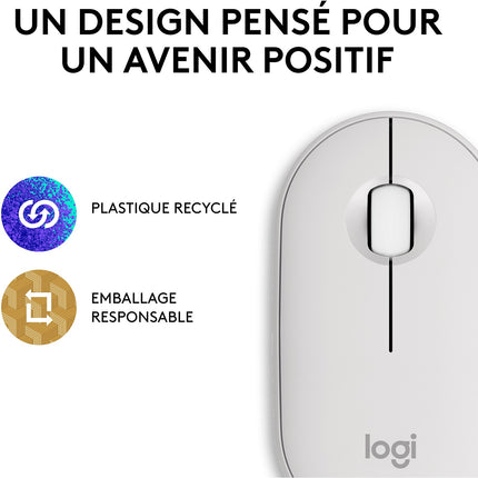 Souris sans fil LOGITECH Pebble 2 M350s Graphite