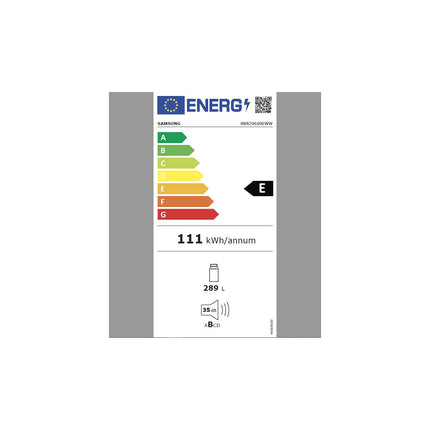 Réfrigérateur 1 porte encastrable SAMSUNG BRR29600EWW/EF