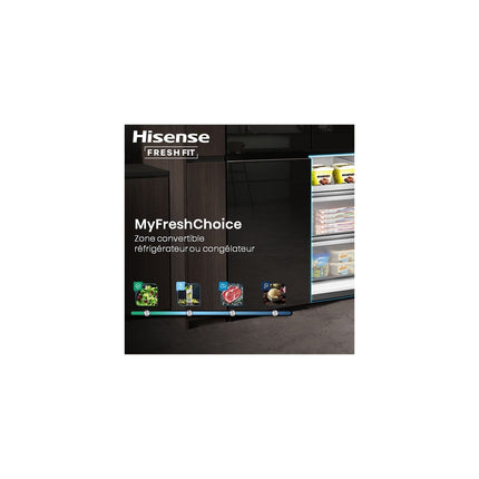 Réfrigérateur multi portes HISENSE RQ768N4GBE freshfit